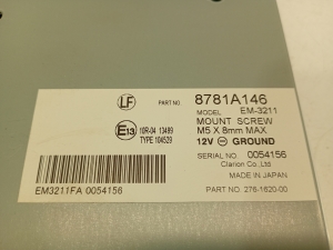 Mitsubishi Outlander (2012–2021) Other control unit 8781A146 - 5