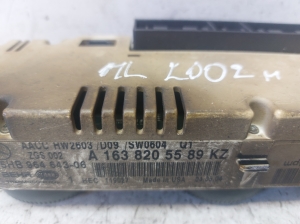 Mercedes Benz ML-Class 163 (1998–2005) Heater control panel A1638205589KZ - 3