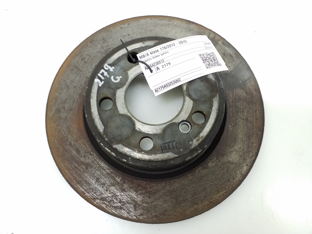 MERCEDES-BENZ A-Class W176 (2012-2018) Rear Right Brake Disc A2464230012 20301338