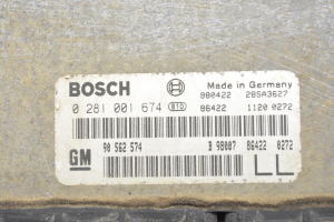 Opel Astra G (1998–2004) Motorsteuergerät 90562574 - 2