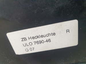 Mercedes Benz GLK-Class 204 (2008–2015) Eckleuchte hinten - 3