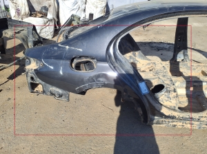  Aizmugurējais spārns un tā detaļas  - A2146309802 