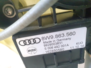 AUDI A4 B9 (2015–2026) Other electric motor 8W9863560 - 3