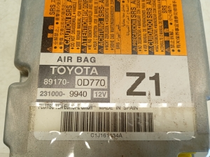 TOYOTA Yaris (2011–2020) Steuergerät 891700D770 - 2