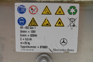 Mercedes Benz E-Class W212 (2009–2015) Batterie 2129027206 - 3
