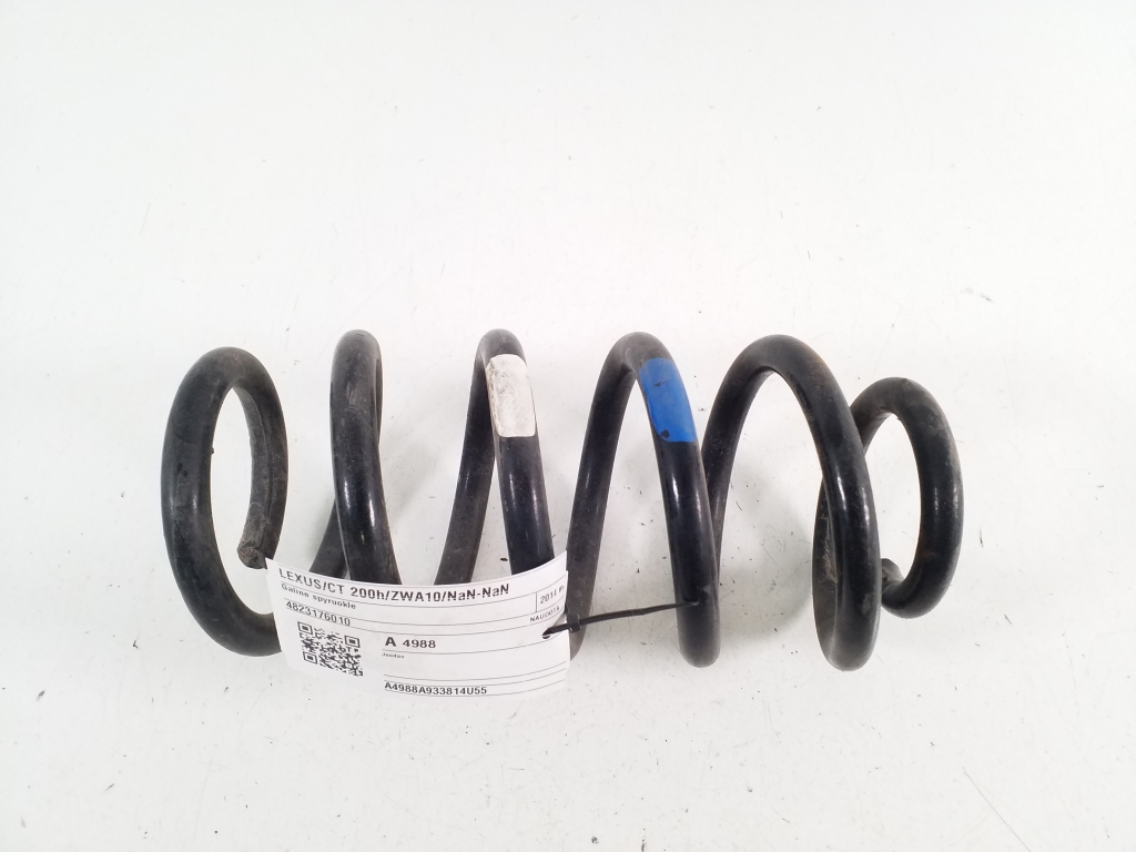 LEXUS CT 200h ZWA10 (2010–2017) Rear spring 4823176010 LEXUS CT 200h ZWA10 (2010–2017) Rear spring 4823176010