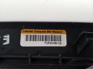 BMW X5 E70 (2006–2013) Sonstiges Teil der Mittelkonsole - 5