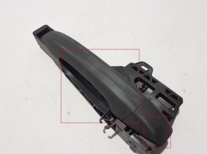 RENAULT Kangoo III (2021–2026) Front door external opening handle and its details - 2