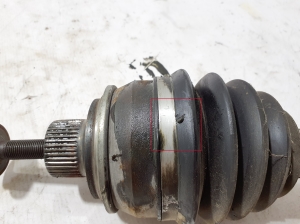 AUDI A6 C8 (2018–2025) Front drive shaft and its parts 4K0407271B - 3