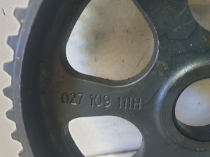 Volkswagen Passat B5 (1997–2005) Rihmaratas, hammasrihm väntvõllil 027109111H - 3