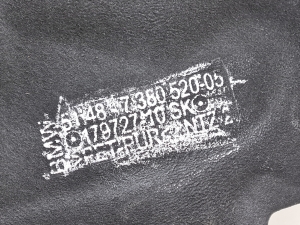 BMW 5 SERIES G31 (2017–2026) Dämmmatte Hitzeschutzmatte Motorhaube 51487380520 - 3
