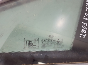 AUDI A6 C8 (2018–2025) Vitre de custode arrière 4K5845297D - 3