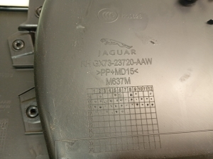 Jaguar XE (2015–2026) Priekšējo durvju apdare un tās detaļas GX7323720AAW - 5