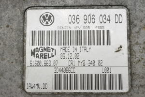 Volkswagen Polo IV (2001–2009) Motorsteuergerät 036906034DD - 2