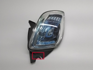 RENAULT Zoe (2012–2026) Eckleuchte hinten 265504492R - 3