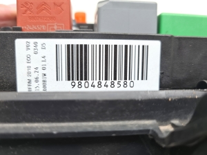 Opel Combo E (2018–2026) Sicherungskästen 9804848580 - 3