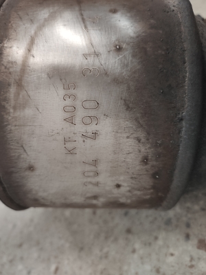 Mercedes Benz C-Class 204 (2007–2014) Katalüsaator A2044903114 - 4