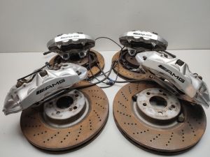   Brake disc and caliper set  - A2044214798 