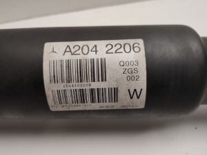Mercedes Benz C-Class 204 (2007–2014) Kardaan A2044102206 - 7