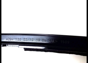 Mercedes Benz C-Class 204 (2007–2014) Sonstiges Teil der hinteren Seitentür A2047301019 - 2