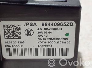 Peugeot 208 (2019–2026) Käiguvahetuse mehhanism 98440965ZD - 3