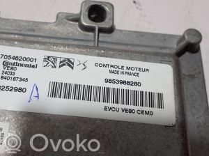 Peugeot 208 (2019–2026) Engine control unit 9853988280 - 2