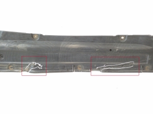 Porsche Cayenne (2010–2017) Unterbodenschutz 7P0825212D - 3