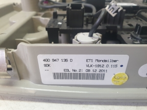AUDI A7 (2010–2018) Front interior lighting panel 4G0947135D - 7