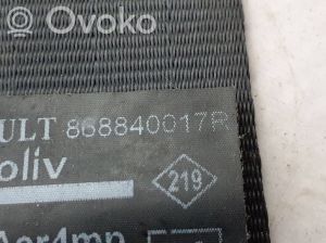 RENAULT Fluence (2009–2017) Eesmine turvavöö 868840017R - 3