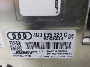 AUDI A7 (2010–2018) Audioverstärker 4G0035223C - 6