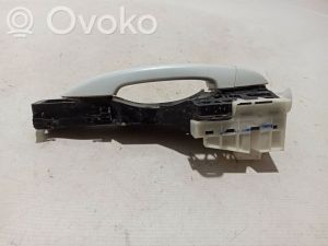 Rear side door exterior handle and its parts