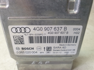 AUDI A7 (2010–2018) Computer ESP 4G0907637B - 2