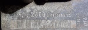 Mercedes Benz A-Class 169 (2004–2012) Gearbox 1693702600 - 2