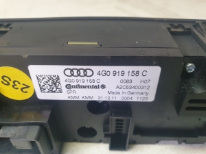 AUDI A7 (2010–2018) Heater control panel 4G0919158C - 6