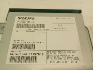 VOLVO V40 (2012–2019) Audio amplifier 31409935AA - 2