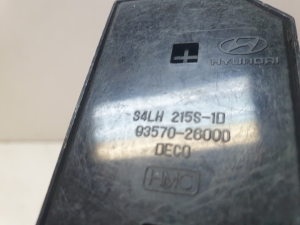 Hyundai Santa Fe (2000–2006) Priekšējo durvju stikla slēdzis 9357026000 - 4