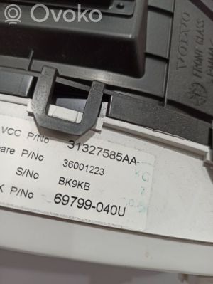 VOLVO V60 (2010–2018) Instrument cluster 31327585 - 2