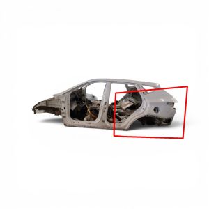   Tagumine poritiib ja selle osad  -  