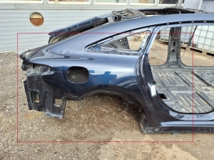 Rear fender and its parts - A2976303601