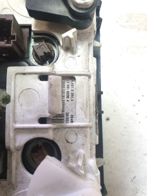 Peugeot Expert (2007–2016) Heater control panel 170740100 - 4