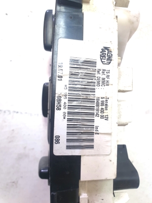 Peugeot 307 I (2000–2009) Heater control panel 599540000 - 3
