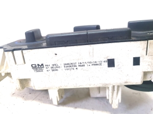 Opel Astra G (1998–2004) Heater control panel 24463627 - 3