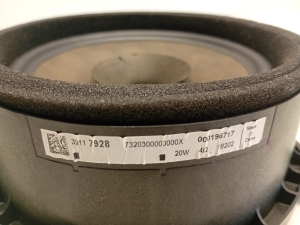 Opel Astra K (2015–2021) Tagumise külgukse kõlar 39117928 - 4