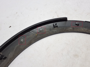 Kia Niro EX (2022–2026) Rear fender trim cover 87742AT100 - 3