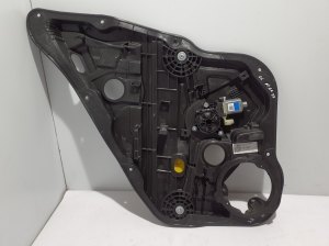 Rear side door window regulator - 83470AT000