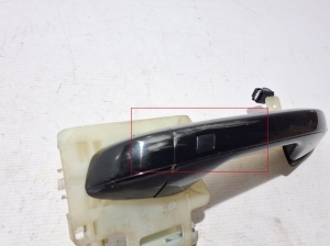 Kia Niro EX (2022–2026) Front door external opening handle and its details - 2