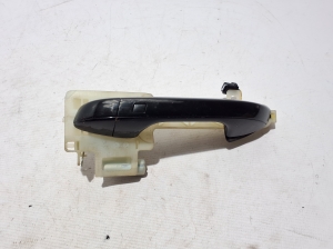 Front door external opening handle and its details - 