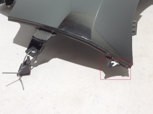 Kia Niro EX (2022–2026) Rear fender trim cover 878D1AT000 - 2