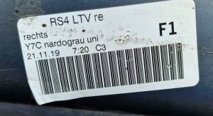 AUDI RS4 (2017–2026) Sill (body part) 8W9853856F - 6