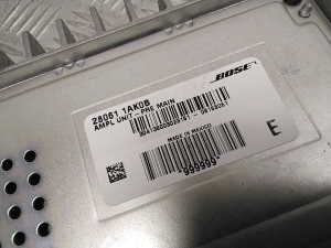 NISSAN Murano Z51 (2007–2015) Audio amplifier 280611AK0B - 4